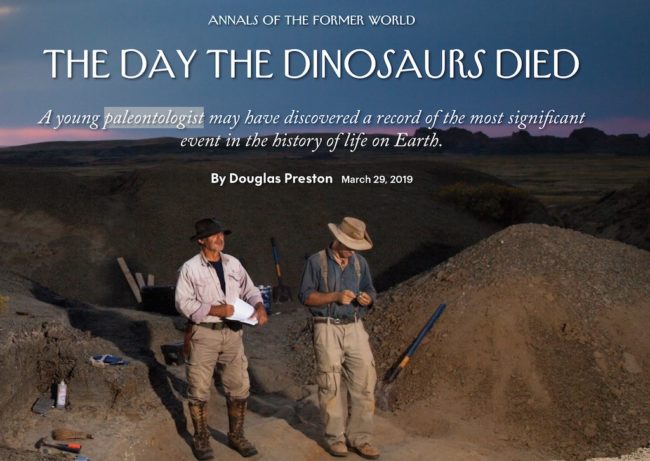 the day the dinosaurs died bbc