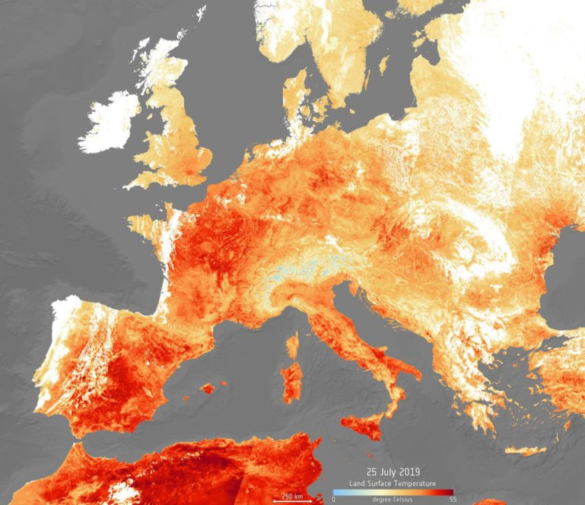 Europe warming faster than expected due to Climate Change