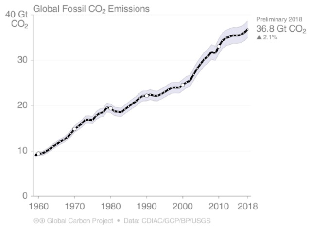climate action summit report - global carbon budget