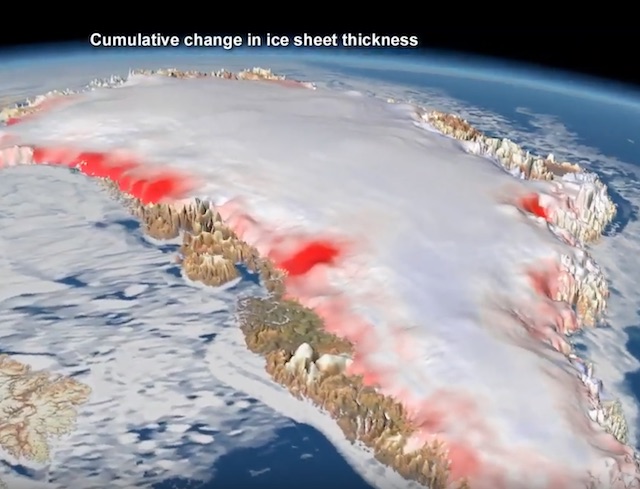 greenland ice mass